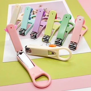 กรรไกรตัดเล็บพกพา (ขนาดเล็ก) - มีลายคละลาย/สีใหม่ ลายน่ารัก สะดวกใช้งาน G2863