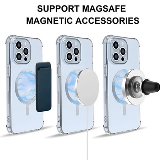 แหวนแผ่นโลหะแม่เหล็กสแตนเลสบางเฉียบ - สติ๊กเกอร์แผ่นเหล็กชาร์จไร้สาย Magsafe - อุปกรณ์เสริมโทรศัพท์สากล