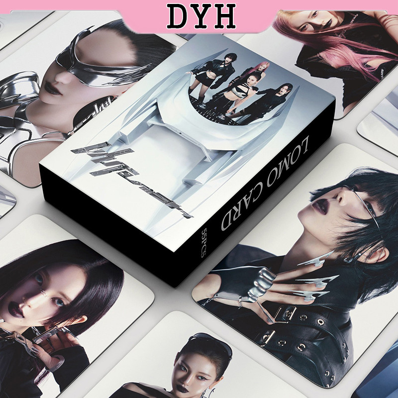 55 ชิ้น/กล่อง AESPA Photocards Whiplash อัลบั้ม KPOP LOMO การ์ดคอลเลกชัน