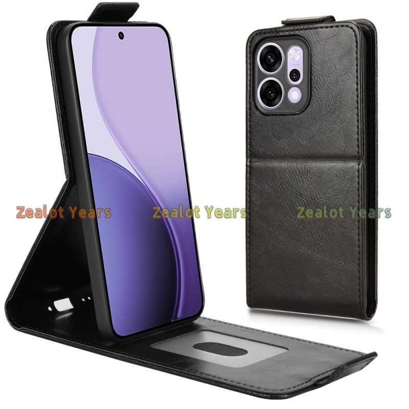 ปลอกสําหรับOppo Reno 14 13 Pro 5G 14Pro Reno14Pro 14F 13Fพลิกเปิดเคสโทรศัพท์หรูหราRetroหนังพลิกฝาครอบป้องกัน