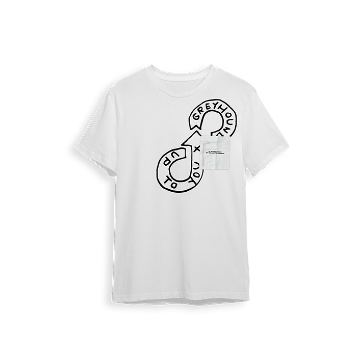 เสื้อ T-Shirt Oversized UPTOYOU X Greyhound: ‘Design Our Planet Collection’ Upcycling T Shirt