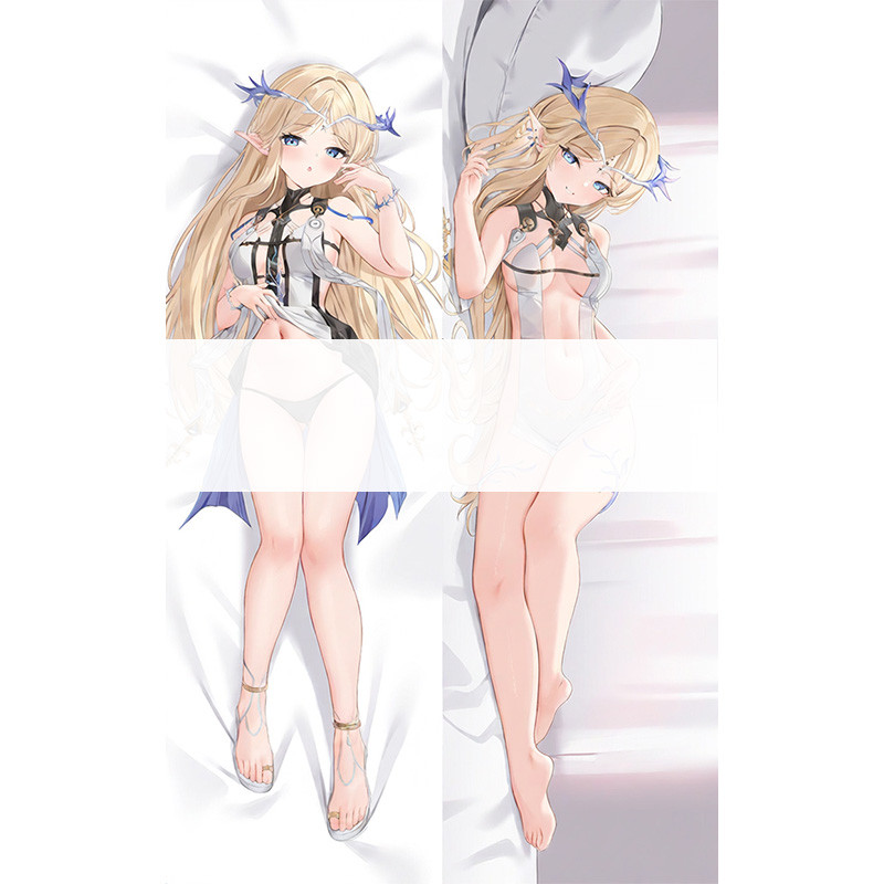 อะนิเมะ Wuthering Waves Zani Dakimakura ปกยาวกอดหมอน Body Case