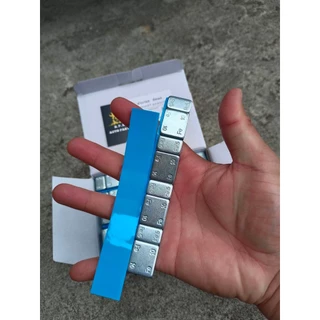 ตะกั่วแปะถ่วงล้อ 5g-10gทั้งหมด100เส้น ซุปซิงค์ กาว ดำ เปลือกฟ้า รับรองว่าเป็นกาวที่มีคุณภาพ ติดแน่นหนา ไม่หลุด