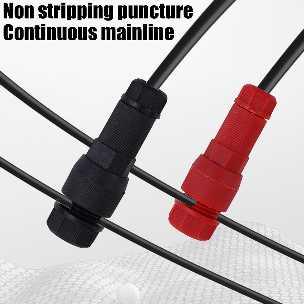 1/5 ชิ้น Stripping-ฟรี Quick-Connecting Terminal Thimble Broken Connector T-Type Splitter Connector 