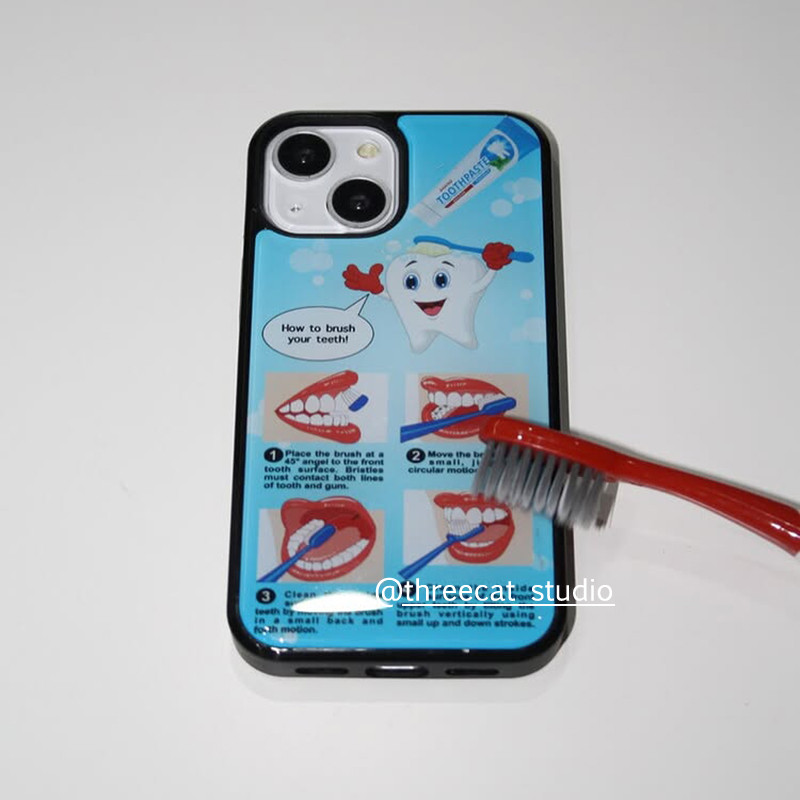 เคสโทรศัพท์แบบเดียวกันของ Ins บล็อกเกอร์สําหรับ Iphone16promax/15pro/15/14/13/12/11 เคสป้องกัน