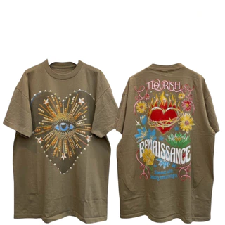 BOOM เสื้อยืดผ้าฟอก Unisex Cotton งานใหม่ ทำเก่า ผ้าฟอกเฟดนุ่มไร้ตะเข็บข้าง สกรีน หน้าหลัง