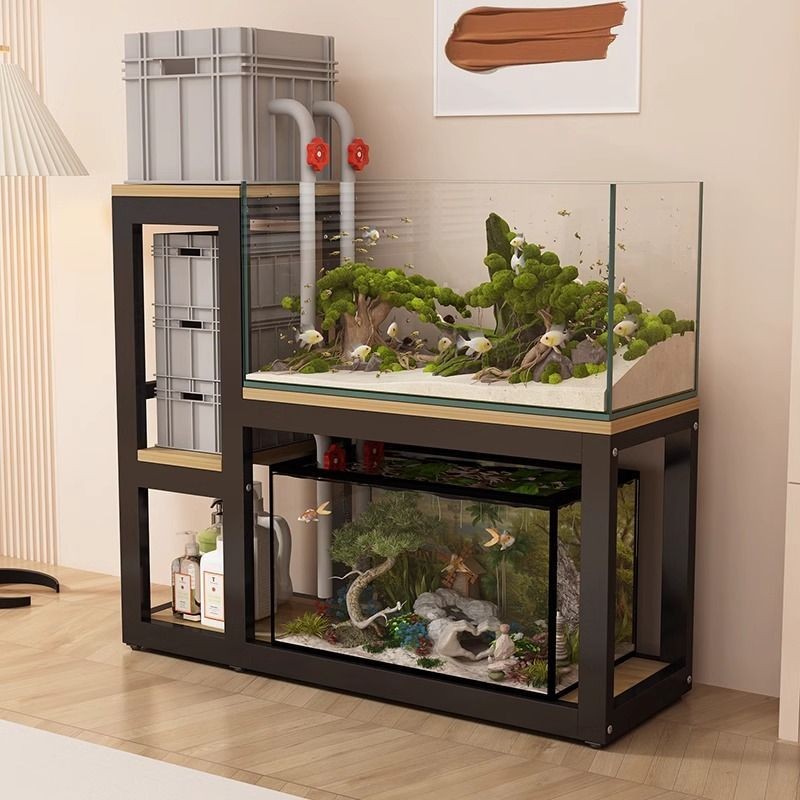 โต๊ะตู้ปลา ชั้นวางตู้ปลาหลายชั้นรับน้ำหนักมาก DDKOK Home Mall