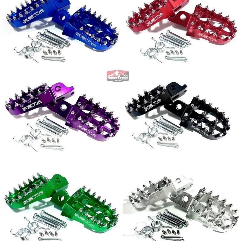 พักเท้าแต่งหัวหมุด ตรงรุ่น CRF250, 300 L M Rally (พร้อมส่งในไทย)
