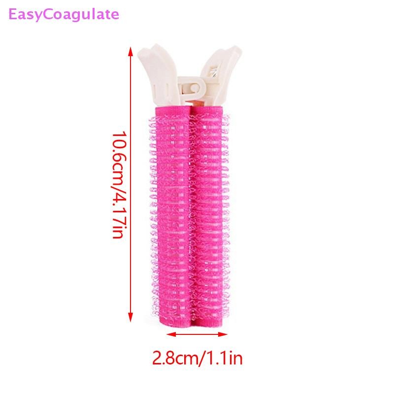 Eas 1/2pcs ผมธรรมชาติ Root Fluffy คลิป Curly Hair Roller และ Culers Bangs จัดแต่งทรงผมคลิปผม Pins ขี้เกียจอุปกรณ์เสริมผม Ate - รูปที่ 3