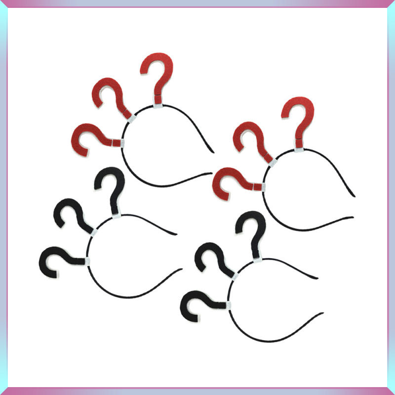 คลังสินค้า Question Mark Headbands เครื่องประดับผม huichuanz