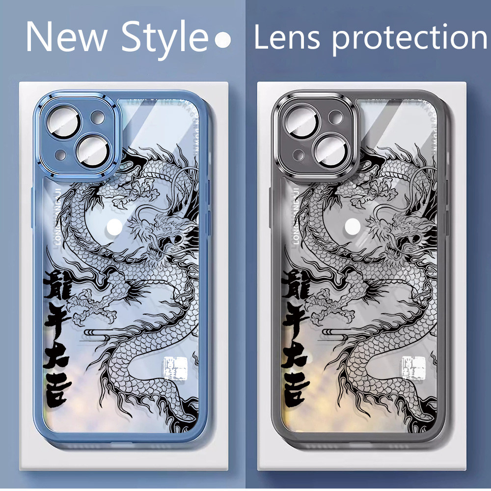 Black Dragon สําหรับ Vivo X200 X200S X200U X200pro X200pro mini IQ00 NEO5 NEO7 SE 8 PRO 9 PRo เคสโทร