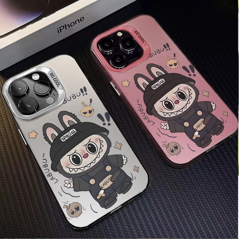 LUBUBU Csing HP Silver สี Mtte Premium Silver nti Jtuh Hrd Cse สําหรับ Relme NOTE 60 C53 51 11 75 55