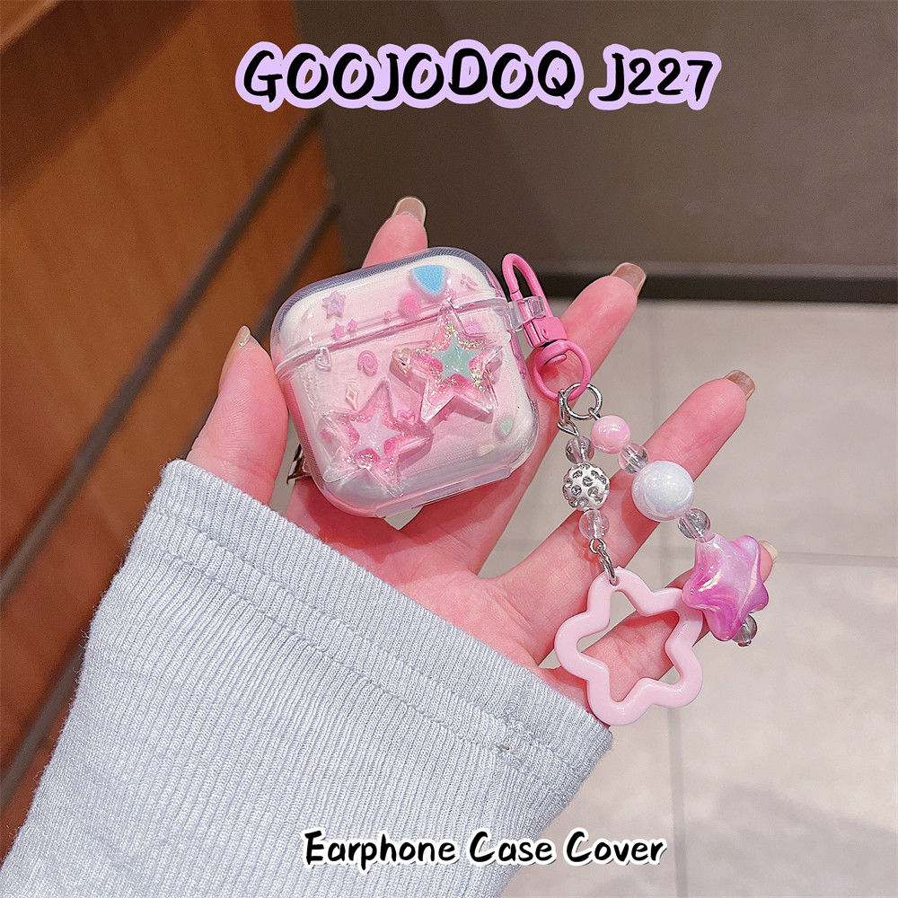 Trend FrontFor GOOJODOQ J227 กรณี DIY การ์ตูนสร้างสรรค์ซิลิโคนอ่อนนุ่มหูฟังกรณีปลอก