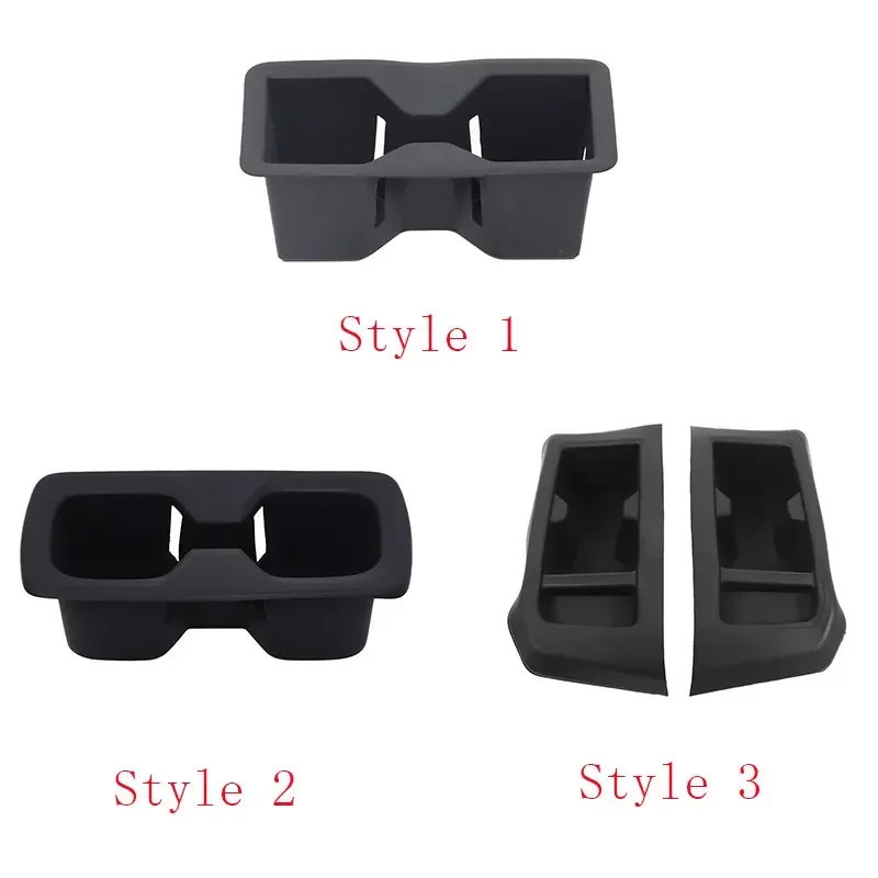 NASTA สําหรับ 2024+ Toyota Land Cruiser Prado 250 LC250 2024 + สีดําคอนโซลกลางรถเก็บถ้วยน้ําอุปกรณ์ต