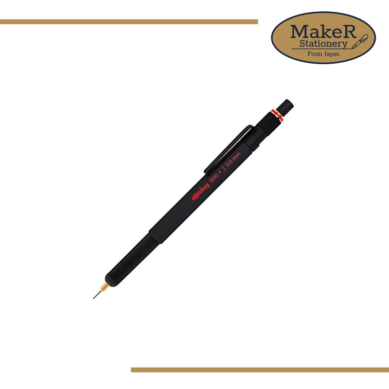 rotring 800+ mechanical pencil stylus black 0.5mm 1900181/ From Japan

