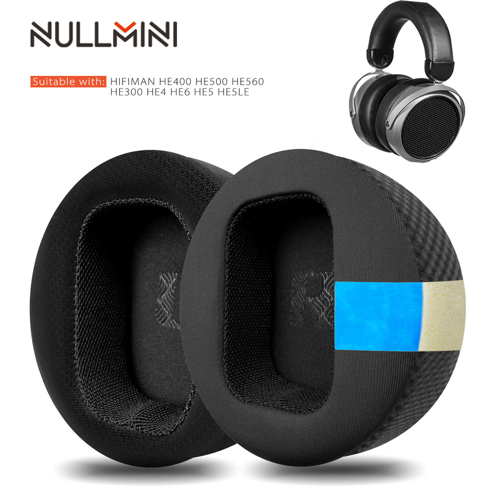Nullmini เจลทําความเย็นแผ่นรองหูฟังสําหรับ HIFIMAN HE400 HE500 HE560 HE300 HE4 HE6 HE5 HE5LE หูฟังแผ