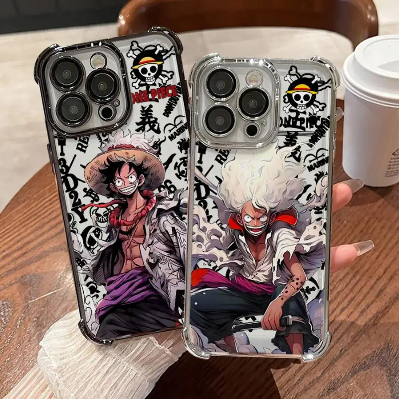 สําหรับVIVO V70 FE Y31D Y31 Y21D Y05 Y04 Y29S Y29T Y19S GT V70 Elite V60 Lite 4G 5G One Piece Luffy Zoro Electroplateกันกระแทกเคสโทรศัพท์