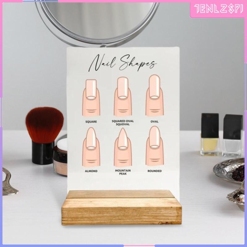 [Acituna] Nail Art Display Board Display Stand ของขวัญโปร่งใสอเนกประสงค์ Polish Board Professional Gel Polish Rack ชั้นวางอะคริลิค