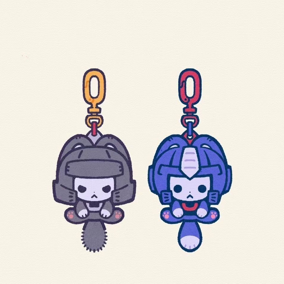 Galvatron อะนิเมะพวงกุญแจผู้หญิงอะคริลิค Key Chain Man Bianxingjingang Key แหวนจี้เครื่องประดับอุปกรณ์เสริมของขวัญเพื่อน