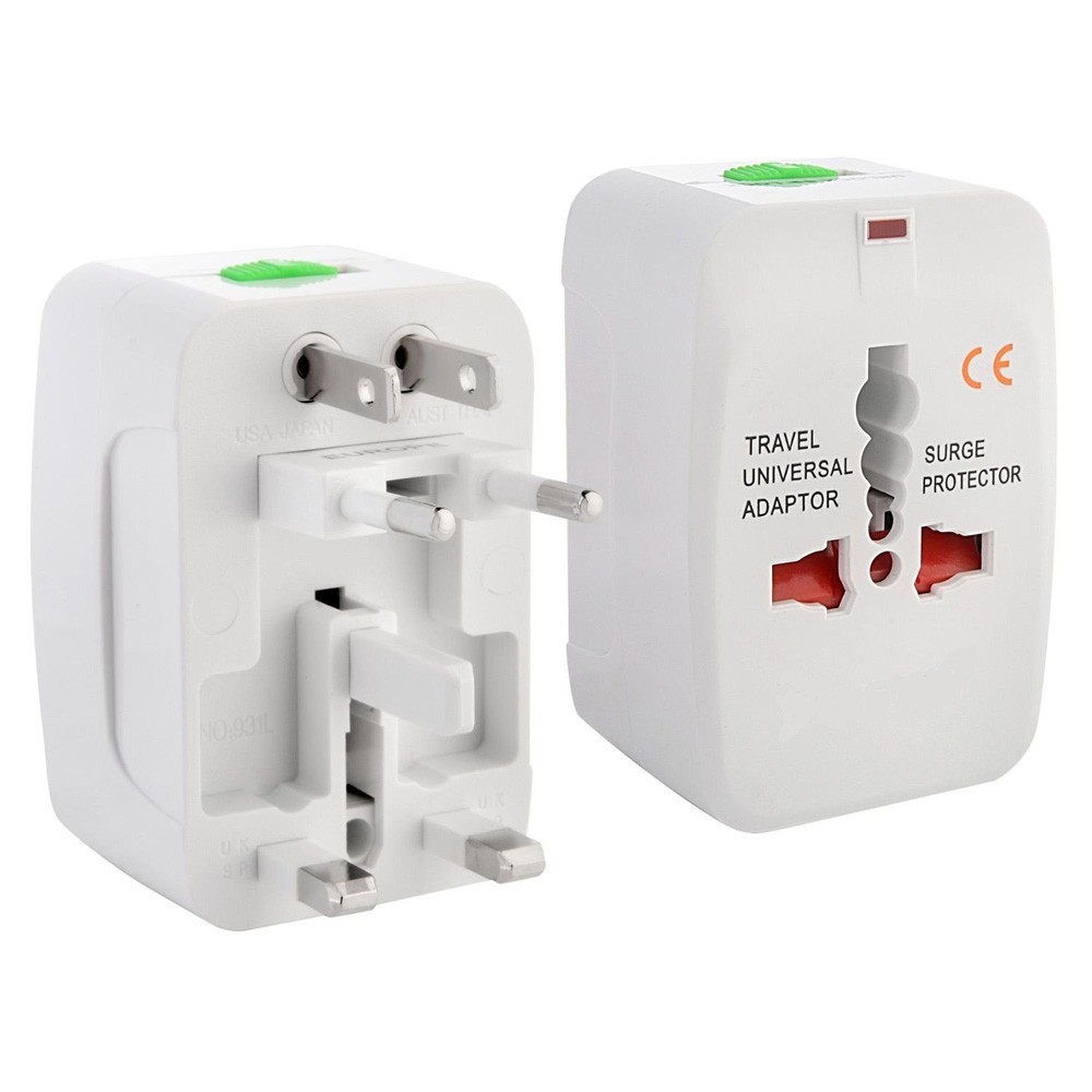 G7 UNIVERSAL TRAVEL Adapter WORLD INTERNATIONAL ปลั๊กไฟ EU AU UK US Plug