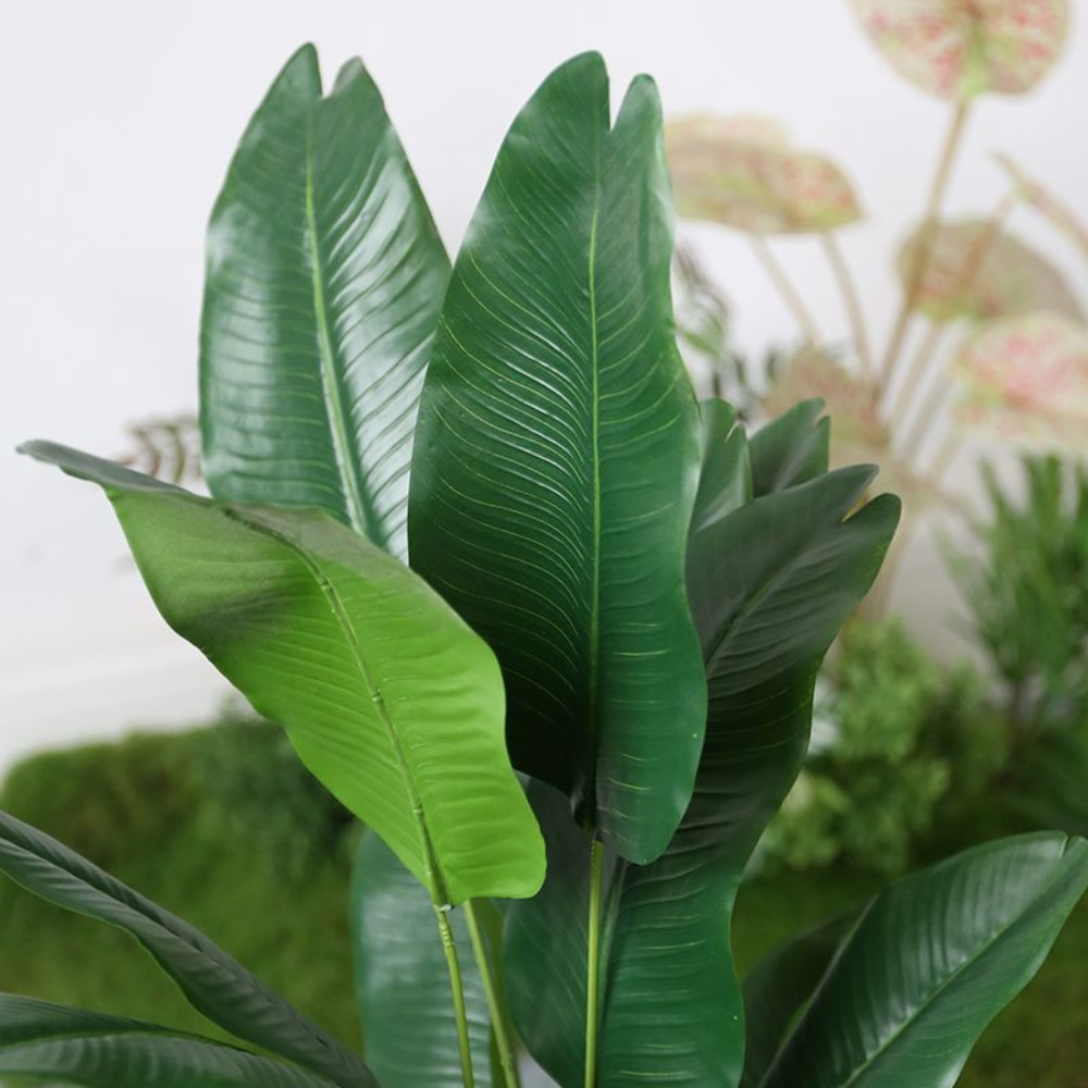 พืชประดิษฐ์กลางแจ้ง, Faux Greenery & ดอกไม้ปลอมพลาสติก Bushes ใบก้าน UV ทนสําหรับในร่มนอก Porch Garden Patio ด้านหน้า Porch หน้าต่างกล่อง Shop งานแต่งงาน Deco - รูปที่ 5