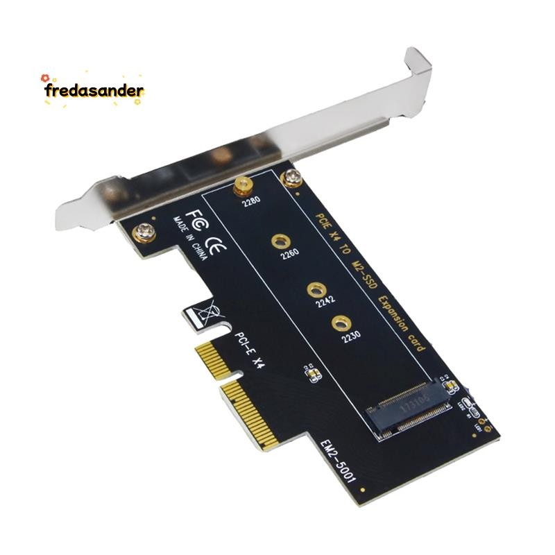 PCI-E 3.0 X4 ถึง NVMe M.2 NGFF M Key SSD Riser การ์ดขยายสําหรับ 2230/2242/2260/2280 M.2 SSD EM2-5001