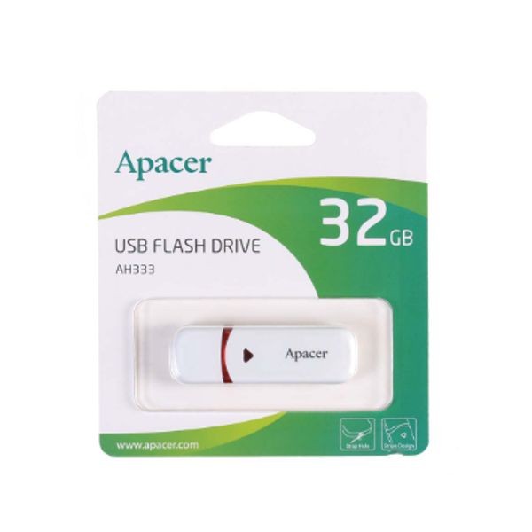 แฟลชไดร์ฟ 32 GB Apacer AH333 (ขาว)