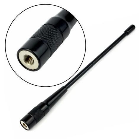 PHD-701 เสาอากาศ Walkie-Talkie Talkie A-MALE VHF/UHF 144/430MHz VX-3R VX-6R #