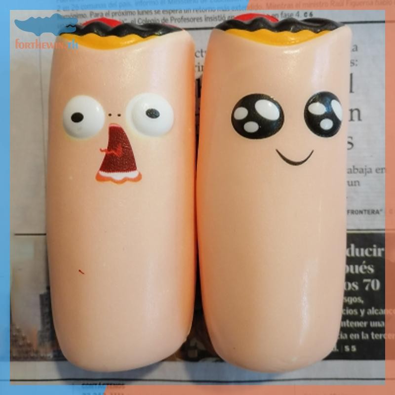 Forthewin Burrito Squishy ตุ๊กตา Anti-stress ของเล่น Mini Egg Roll ความเครียดบรรเทาบีบของเล่น th