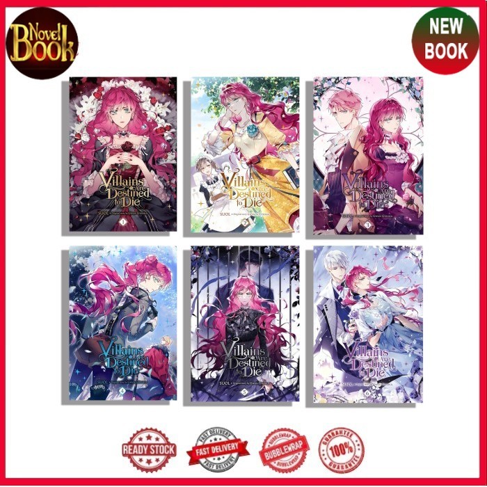 Villains Are Destined to Die Comic (ชุด 7 เล่ม) - TokoNovelBook
