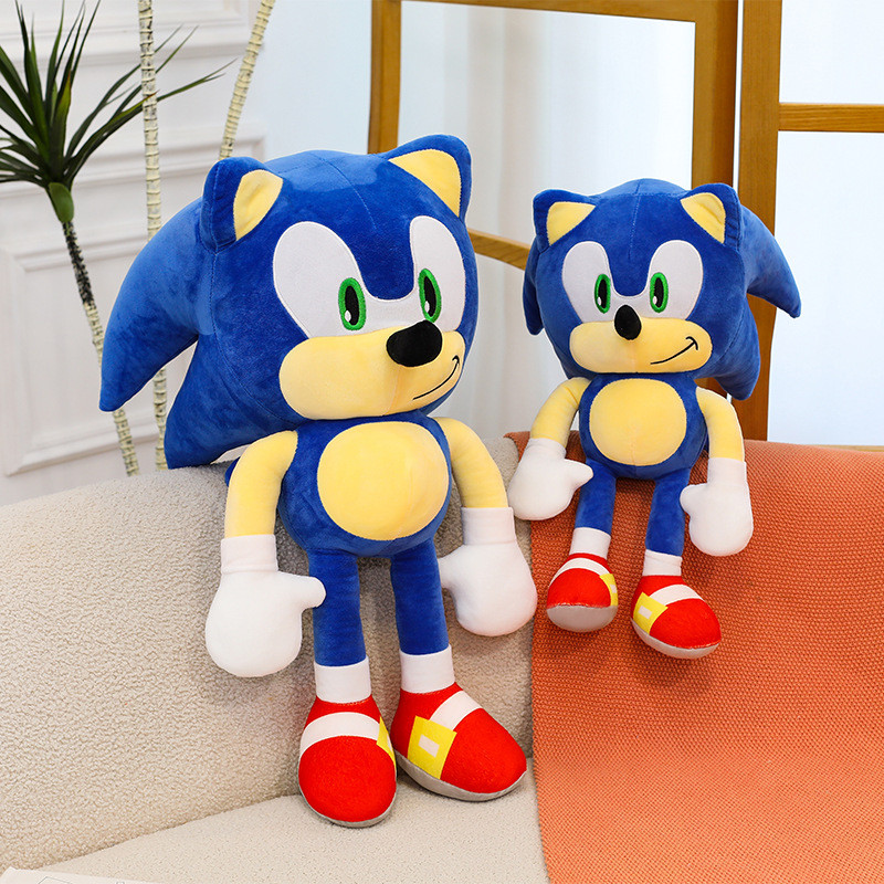 ขายร้อน Supersonic Mouse Sonic ตุ๊กตาตุ๊กตาการ์ตูน Sonic รุ่นหัวใหญ่ตุ๊กตาของเล่นตุ๊กตา