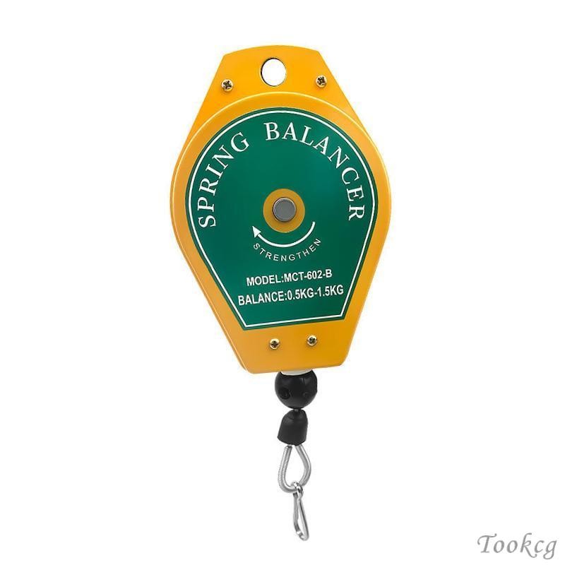 [Tookcg] Spring Balancer 0.5-1.5kg Load Bearing ใช้งานง่ายอุปกรณ์เครื่องมือที่ใช้งานได้จริง