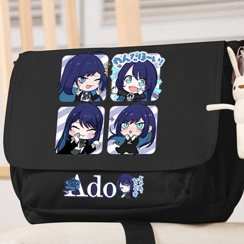 กระเป๋าเป้ Ado ขนาด 14 นิ้วกันน้ำ สไตล์คูลๆ สีแดงสดใส สำหรับเดินทางเรียนและทำงาน