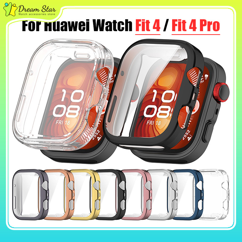 เคสป้องกันหน้าจอสําหรับ Huawei Watch Fit 4 / 4 Pro Soft TPU Face Cover All-Around ป้องกันกันชนอุปกรณ์เสริม