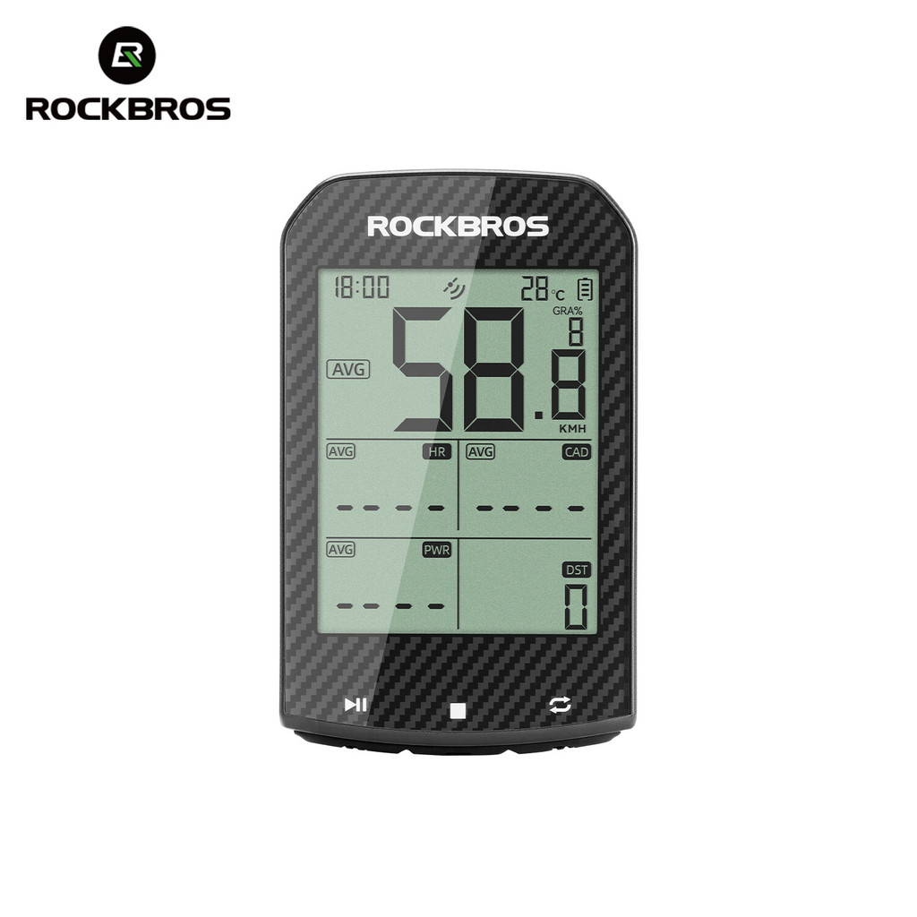 ROCKBROS M1 Pro จักรยานคอมพิวเตอร์ หน้าจอ 2.9 นิ้ว ระบบระบุตำแหน่งดาวเทียม GPS BeiDou 5 ดวง ใช้งานได้ยาวนาน 70 ชั่วโมง มาตรวัดความเร็ว อินเทอร์เฟซอัจฉริยะไร้สายที่ปรับแต่งได้ อุปกรณ์ปั่นจักรยานกันน้ำ