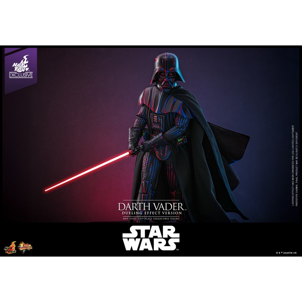 พร้อมส่ง HOTTOYS HT MMS777 Star Wars Darth Black Warrior Duel Effect Version