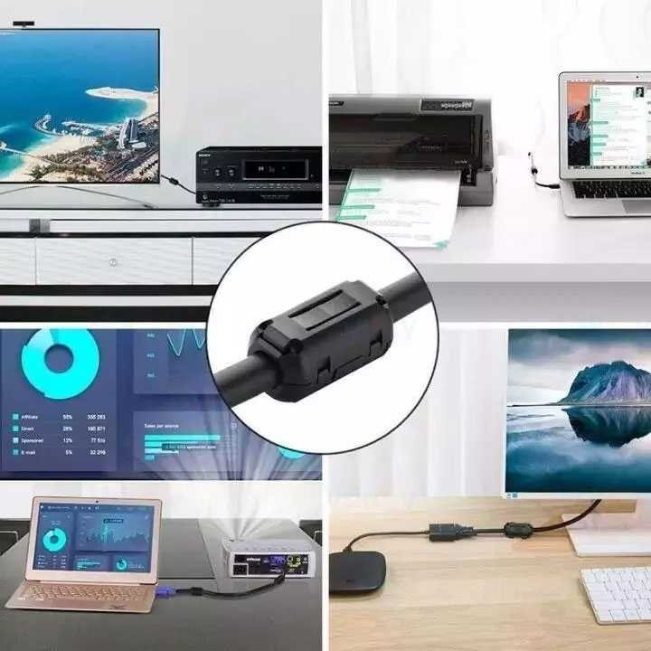 QUICKSHP TDK Snap On Noise Filter Ferrite Cable RF EMI 5mm - 3605| |