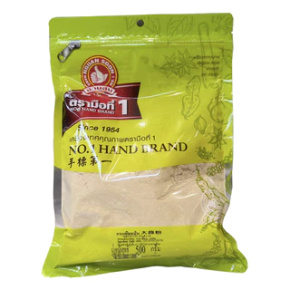 กระเทียมป่น 500 g ตรามือที่ 1 แบบซอง Ground Garlic