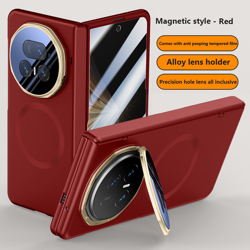 แม่เหล็กพร้อมความเป็นส่วนตัวกระจกนิรภัย Flim Full Protect สําหรับ Samsung Galaxy Z Flip7 Flip 7 ZFli