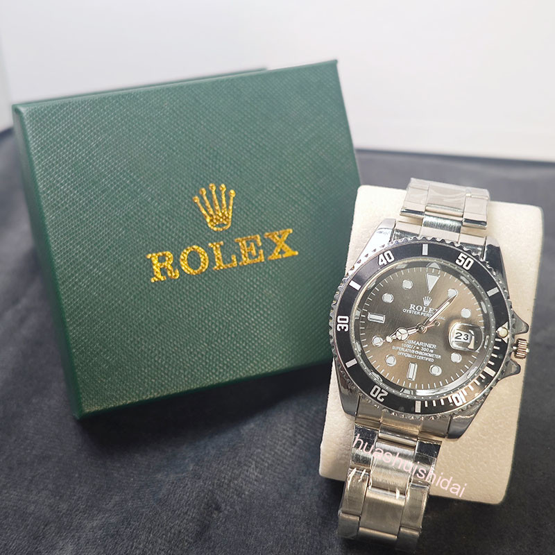 นาฬิกาผู้ชายควอตซ์ธุรกิจแฟชั่นปฏิทินนาฬิกาผู้ชายสายเหล็ก บทบาท - รูปที่ 4