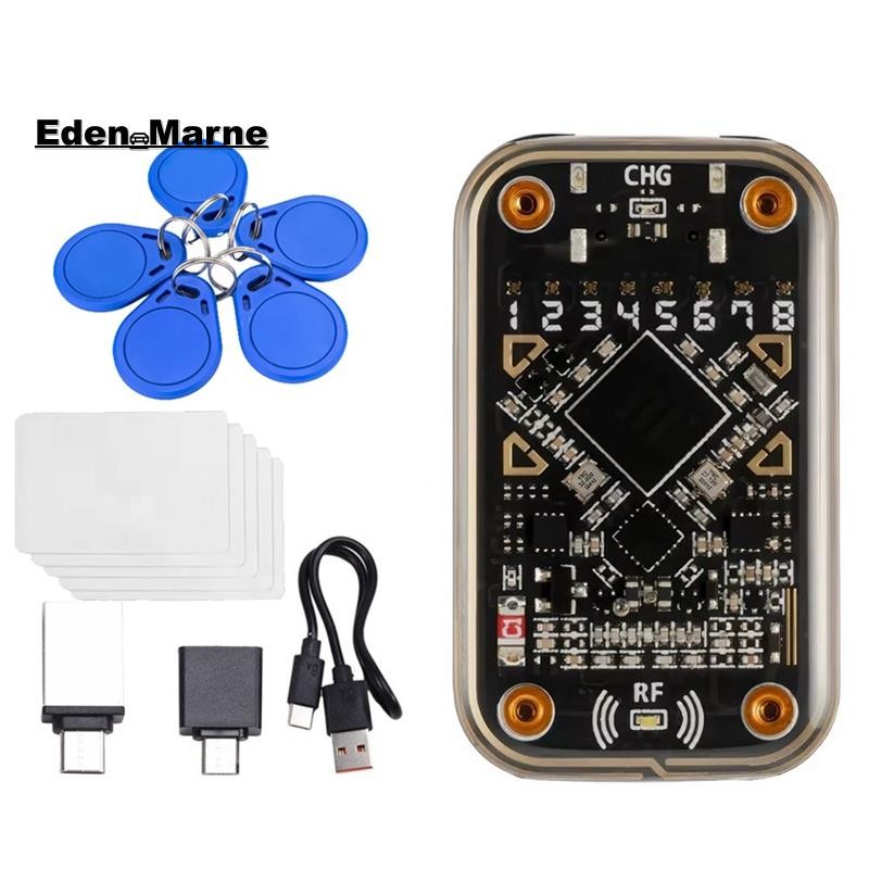 [Eden_Marner]Chameleon Ultra Smart Card Emulator RFID Smart Chip Reader + 5XCUID พวงกุญแจ 5XCUID การ