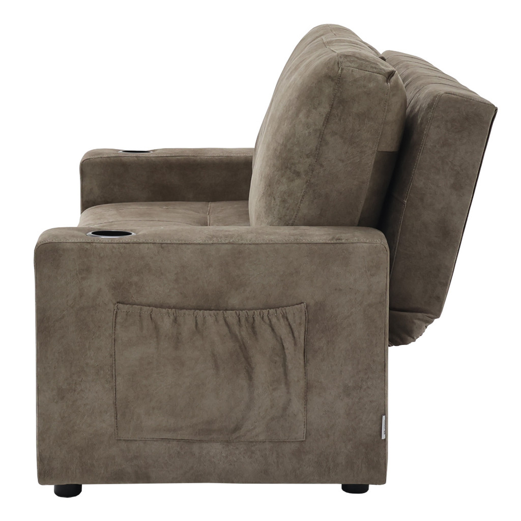 SB Design Square โซฟาเบด 3 ที่นั่ง  รุ่น Reindeer - PET  สีน้ำตาล (189x100x91 ซม.)  แบรนด์ SOFA SOLUTIONS รูปที่ 2