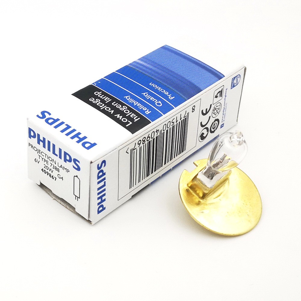 SL-1E/2E/3D/3G/7E 7388 6V 20W ophthalmic กล้องจุลทรรศน์หลอดไฟร่อง MAP202