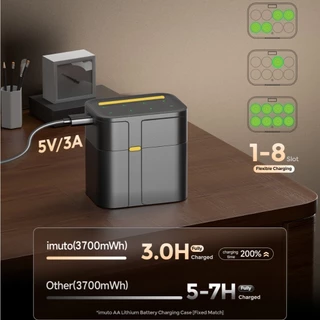 แบตเตอรี่ลิเธียม 1.5V AA และ AAA พร้อมชุดช่องชาร์จ