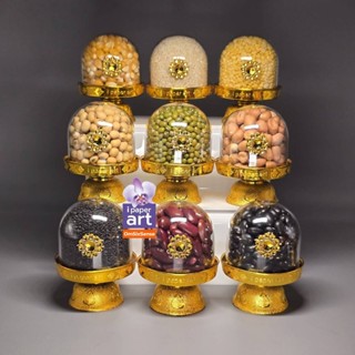 ของไหว้ ธัญพืช 9 ชนิด - ข้าวอักษัต 9 สี | งานไทยพรีเมี่ยมโดม…