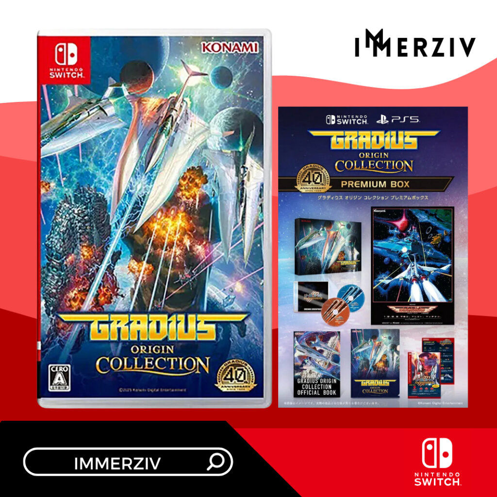 (พร้อมส่ง) SWITCH GRADIUS ORIGIN COLLECTION (R2/JP) (GAME) (ENG)