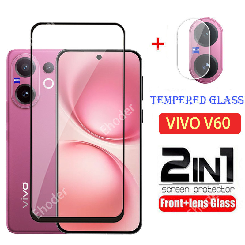 ฝาครอบป้องกันหน้าจอสําหรับ VIVO V60 V60Lite Lite 5G 2025 ฟิล์มด้านหน้าสําหรับ VIVOV60Lite VIVOV60 V2