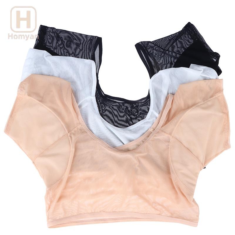 Tianyuaneee Underarm Sweat Pad เสื้อกั๊กดูดซับระงับกลิ่นกาย Pad ผู้หญิงเสื้อยืดรูปร่าง Sweat Pads นํากลับมาใช้ใหม่ได้ตาข่ายโปร่งใส Well