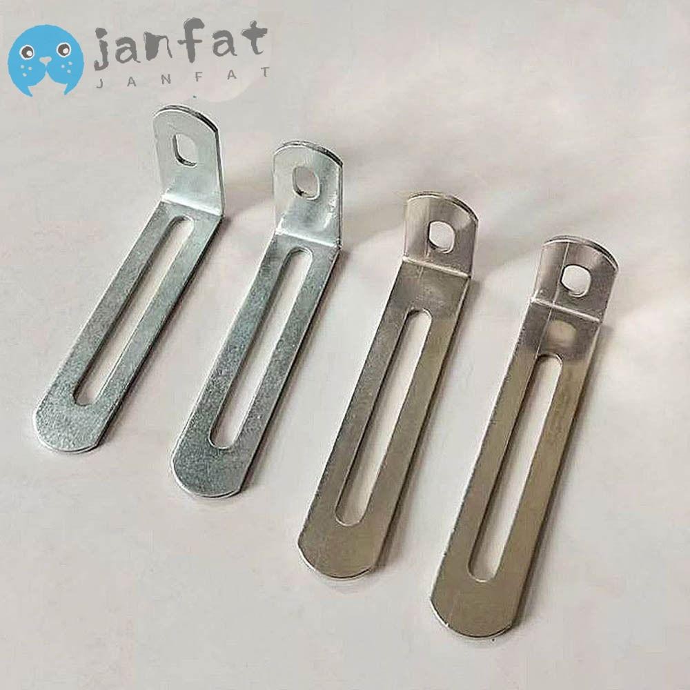 JANFAT ขายึดฮาร์ดแวร์เฟอร์นิเจอร์ ยึดตู้เฟอร์นิเจอร์พร้อมสกรูรูปตัว L มุมสแตนเลส