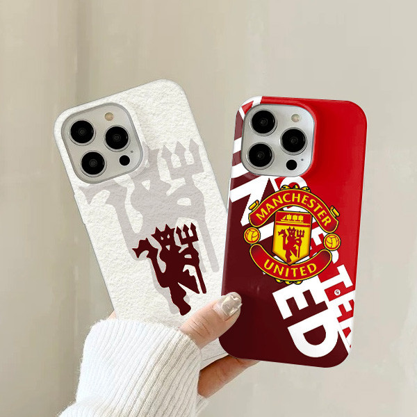 Manchester United  เคสสําหรับ Infinix Smart 9 8 7 Hote 9 Play 10 Play Hot 50i 40i Glossy TPU Soft Case กันกระแทกกล้องป้องกัน